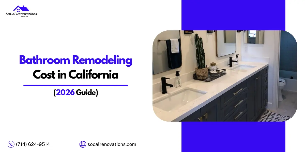 bathroom renovation cost California