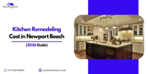 kitchen remodel cost in Newport Beach